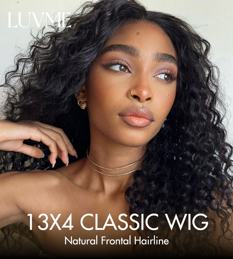 13x4 classic wig, Can be parted as you like