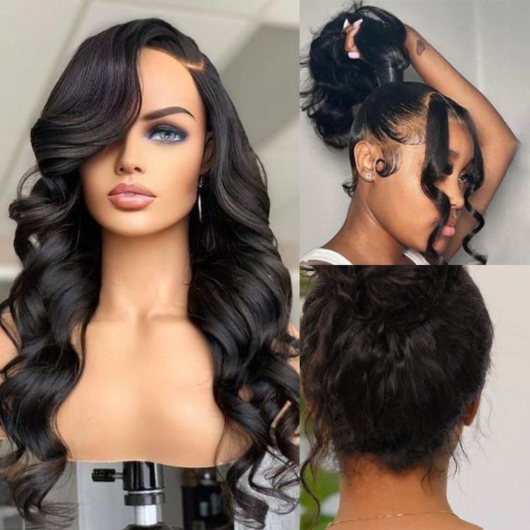 Luvme Hair 180% Density | 360 Lace Pre-Plucked Long Wig (Body Wave / Straight / Water Wave) - US Only
