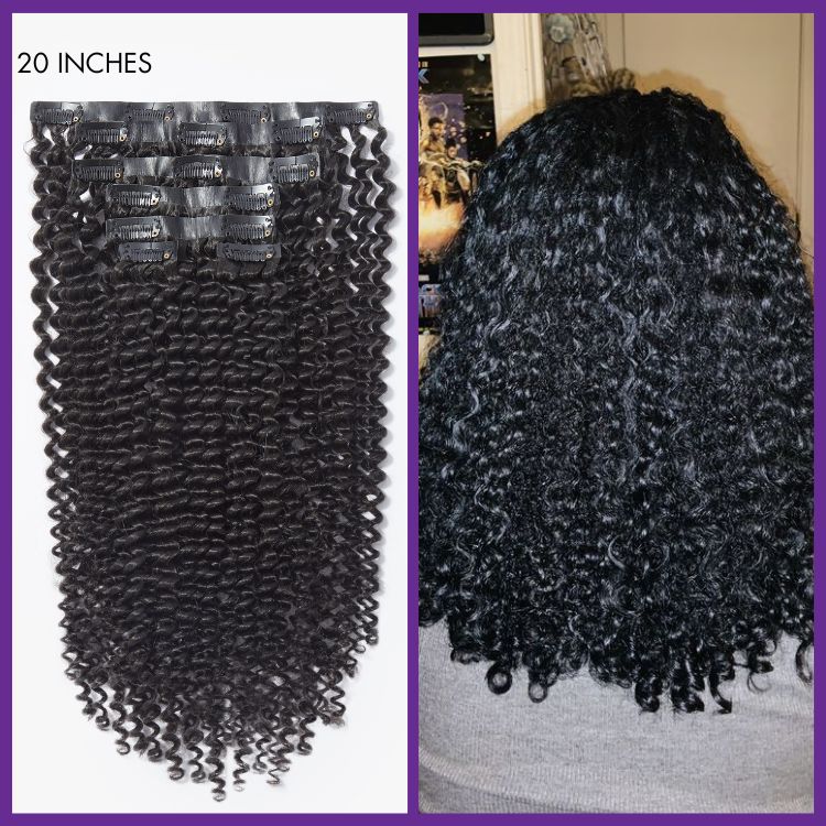 Straight / Body Wave / Kinky Curly / Yaki Straight / Kinky Straight / Messy Curly Clip in Hair Extensions Real Human Hair Pieces 135g 9pcs / 7pcs with