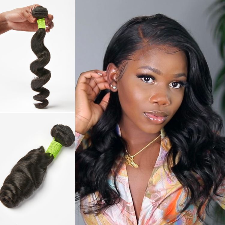 1pc Loose Wave Best 100% Human Hair Bundles