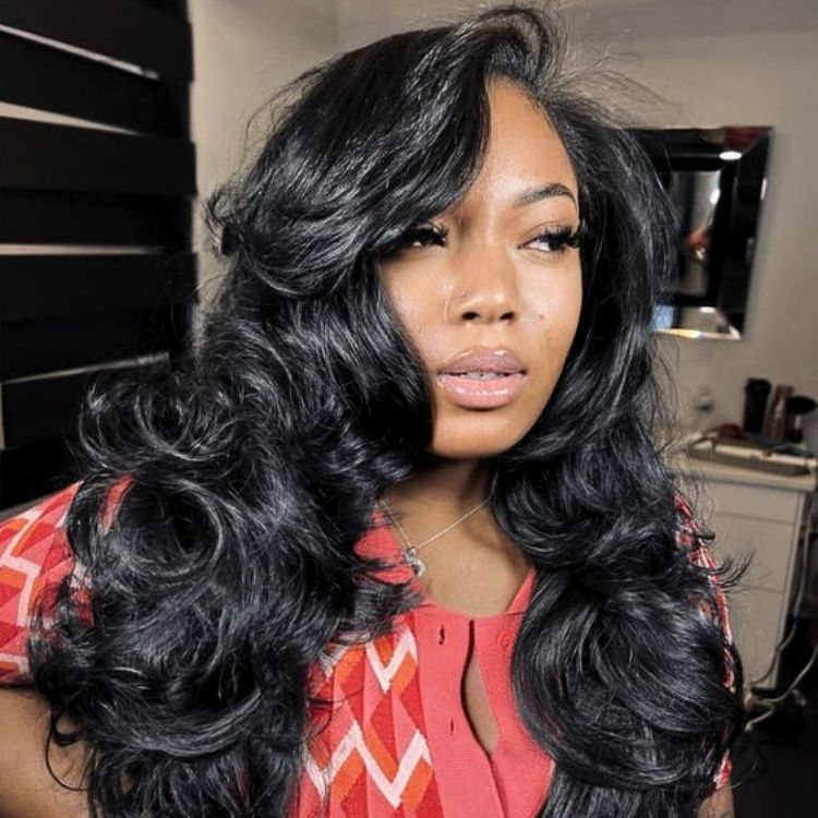 Luvme Hair PartingMax Layered Cut Loose Body Wave 7x6 Closure HD Lace Wig Pre-Cut Lace  - US Only