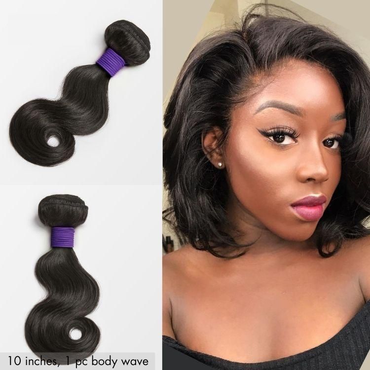 Upgraded Brazilian Hair | Straight / Body Wave 100% Virgin Human Hair Bundles 1pc / 3pcs-image-41405834002522