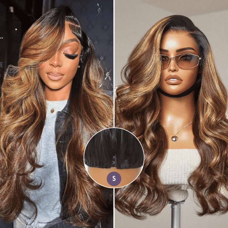 Luvme All-Day Comfortâ¢ Wig 180% Density Honey Golden Blonde Loose Body Wave 7x6 Closure HD Lace Human Hair Wig Pre-Cut Lace-image-41684220575834