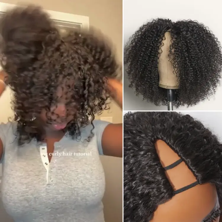 Luvme Too Easy Textureâ¢ Wig 180% Density Kinky Curly / Yak