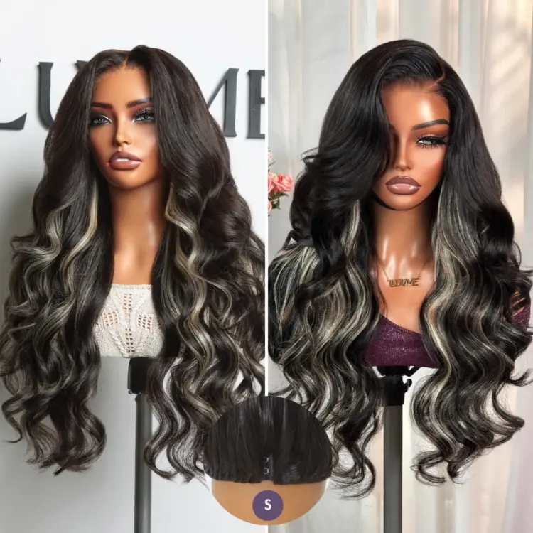 Luvme All-Day Comfortâ¢ Wig Glueless 7x6 Closure HD Lace Loose Body Wave Long Wig Pre-Cut Lace