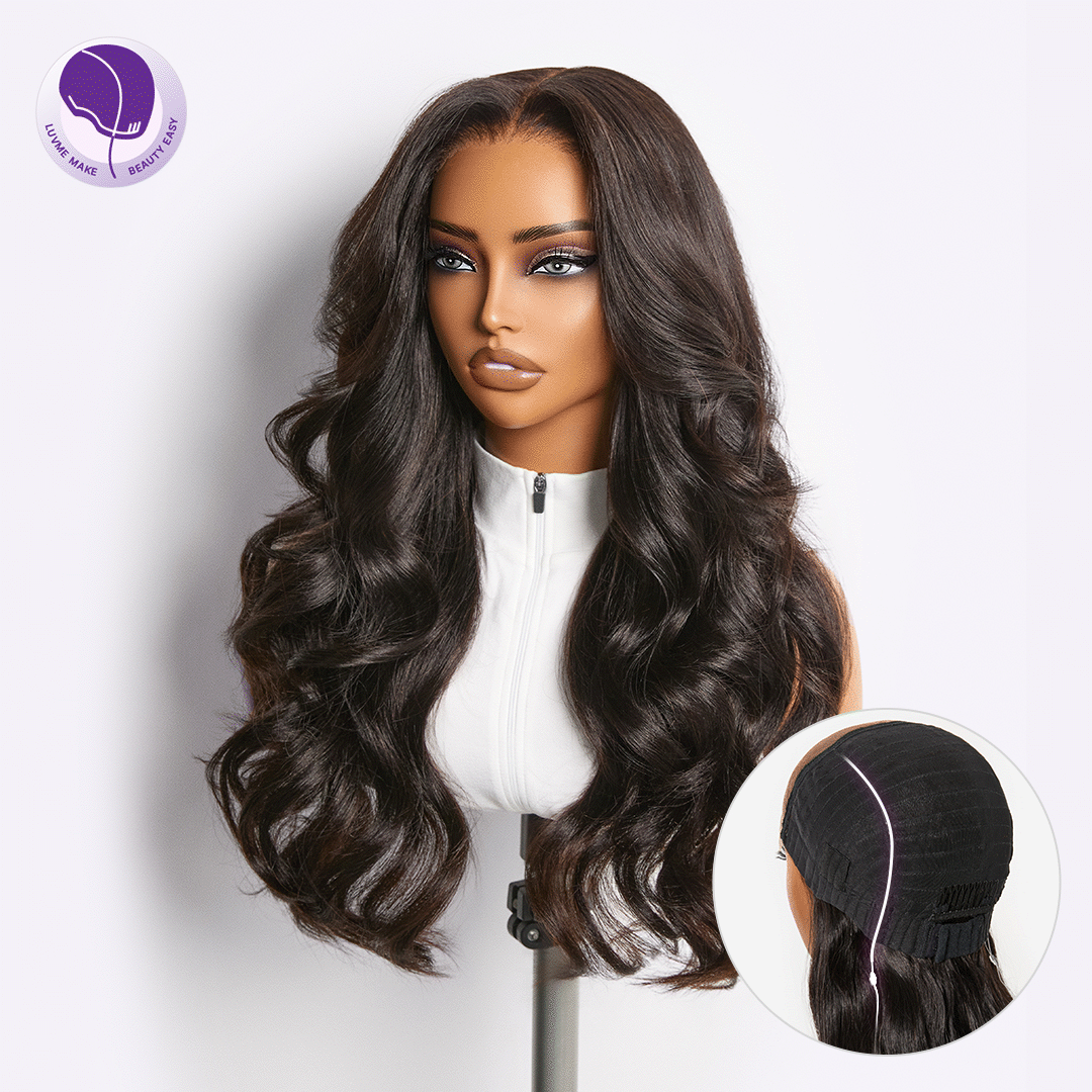 MyOwn-Fitâ¢ PartingMax Glueless Wig 180% Density Light Yaki Body Wave 7x6 Closure HD Lace Wig Flexi-Fit Invisi Drawstring Cap & Pre-Cut Lace-image-42651702657114