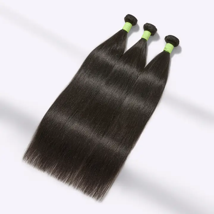3pcs Body Wave / Water Wave / Deep Wave / Yaki Straight / Silky Straight 100% Virgin Human Hair Bundles-image-42782788157530
