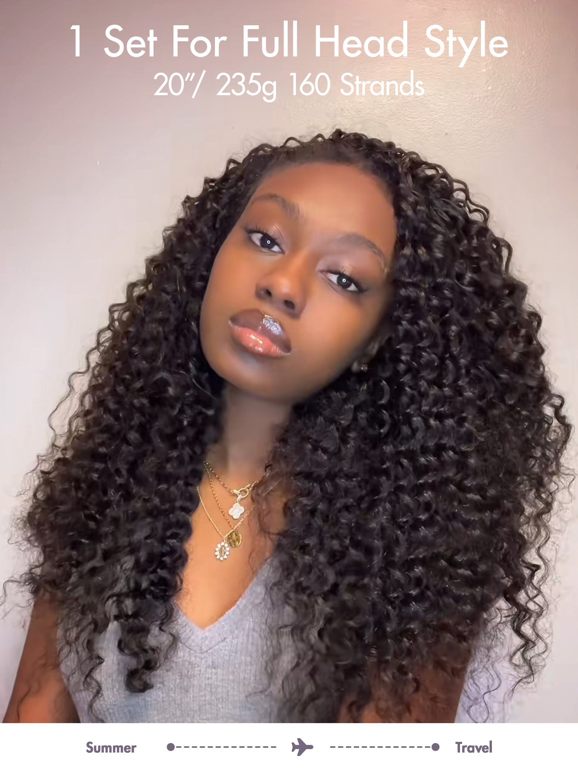 Readitressâ¢ Pre-Separated Feather Crochet Human Hair for Miracle Knots Boho Braids | Deep Wave, Burmese Curly Protective Style (Free Gifts Included)