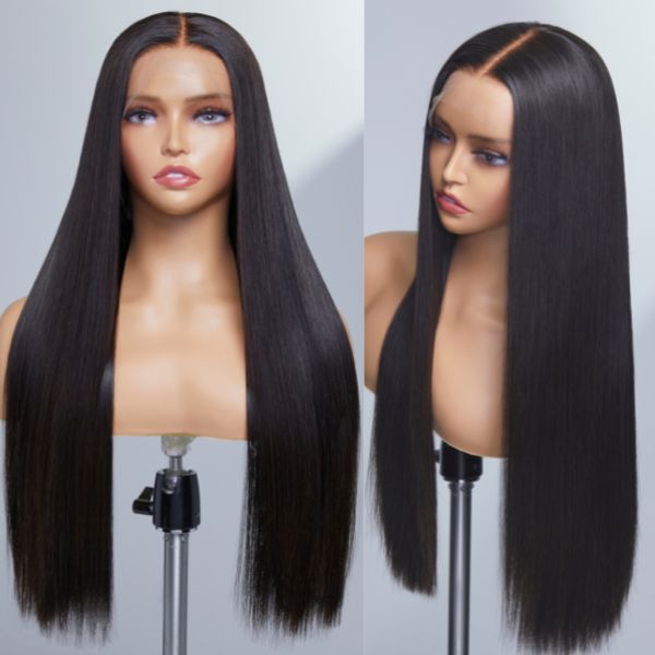 Luxury Choice | Super Density Silky Straight 13x4 Frontal Undetectable HD Lace Long Wig 100% Human Hair